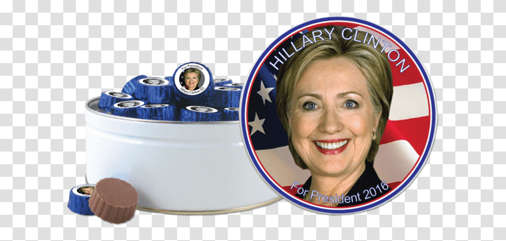 Hillary Clinton, Person, Face, Logo Transparent Png