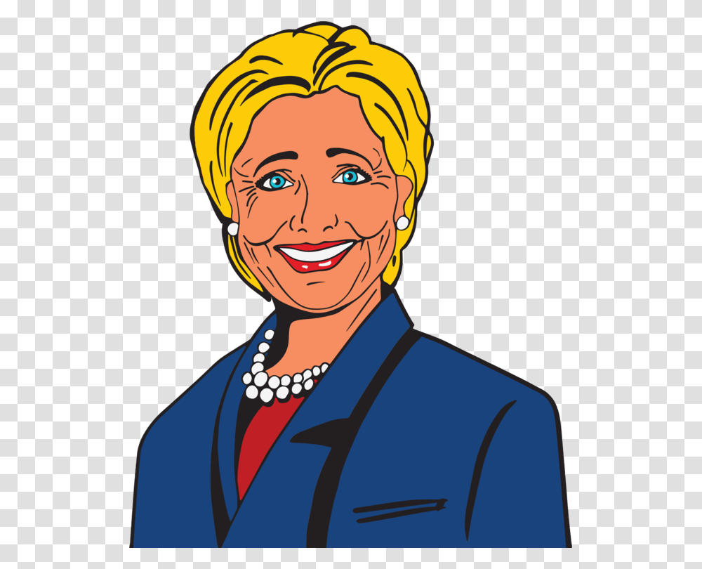 Hillary Clinton President Of The United States Female Woman Free, Face, Person, Smile, Head Transparent Png