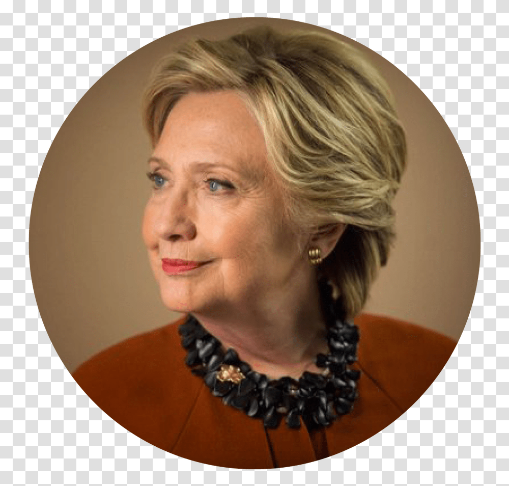 Hillary Clinton Quotes On Women, Necklace, Jewelry, Accessories, Face Transparent Png
