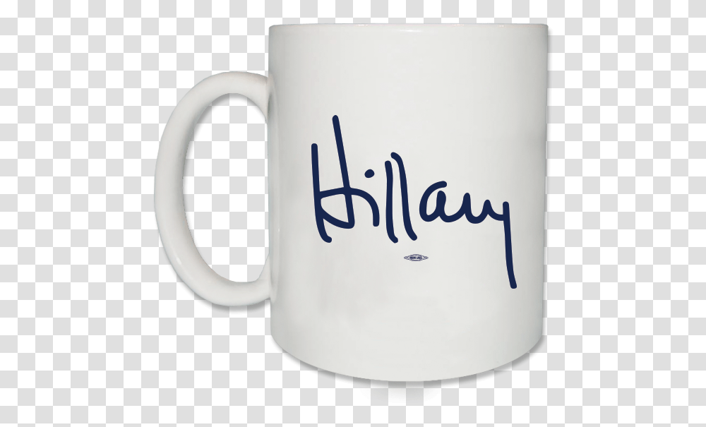 Hillary Clinton Signature Mug Mug, Coffee Cup, Tape Transparent Png