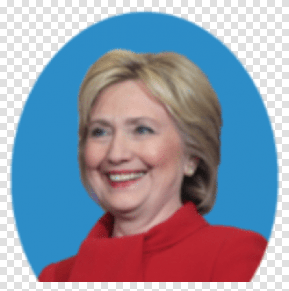 Hillary Clinton Vs Trump Results, Face, Person, Female, Smile Transparent Png