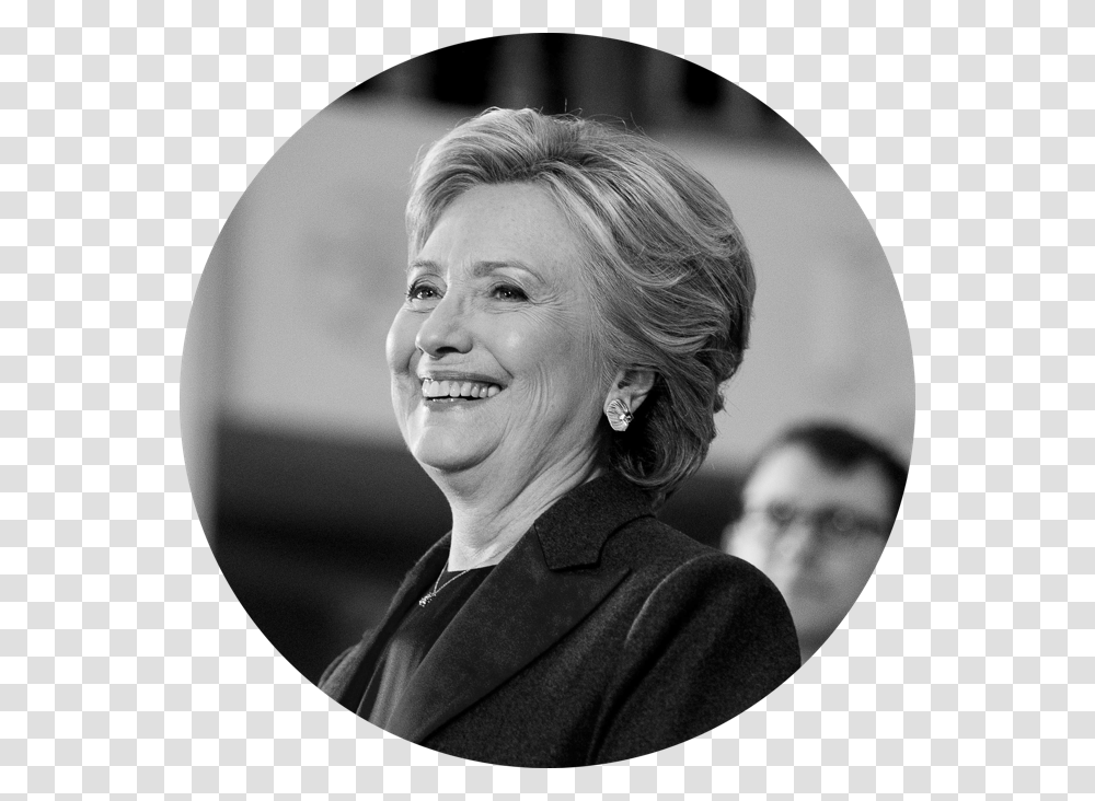 Hillary Face, Person, Smile, Female, Laughing Transparent Png