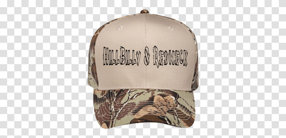 Hillbilly Redneck Camoflauge Hat Otto Cap Baseball Cap, Clothing, Apparel, Diaper Transparent Png