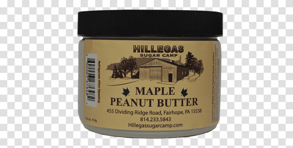 Hillegas Sugar Camp Maple Peanut Butter 1 2 A Pound Of Sugar, Bottle, Label, Alcohol Transparent Png