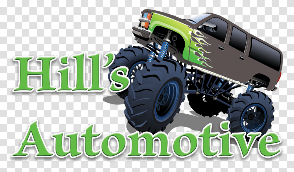 Hills Auto Tractor, Vehicle, Transportation, Wheel, Machine Transparent Png