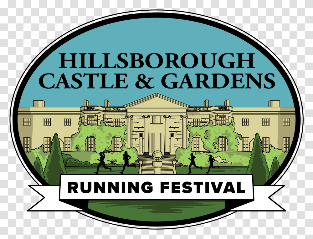Hillsborough Castle Running Festival, Person, Architecture, Building, Poster Transparent Png