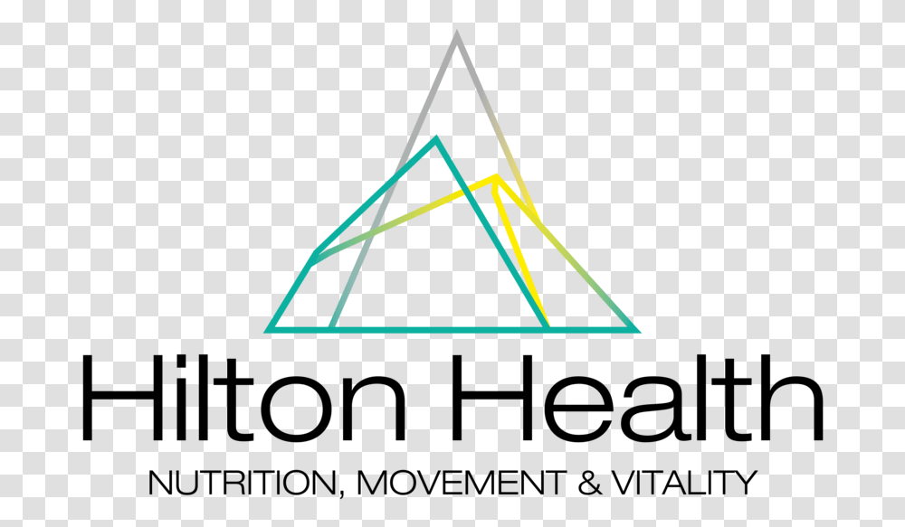 Hilton Health Logo, Triangle, Bow Transparent Png