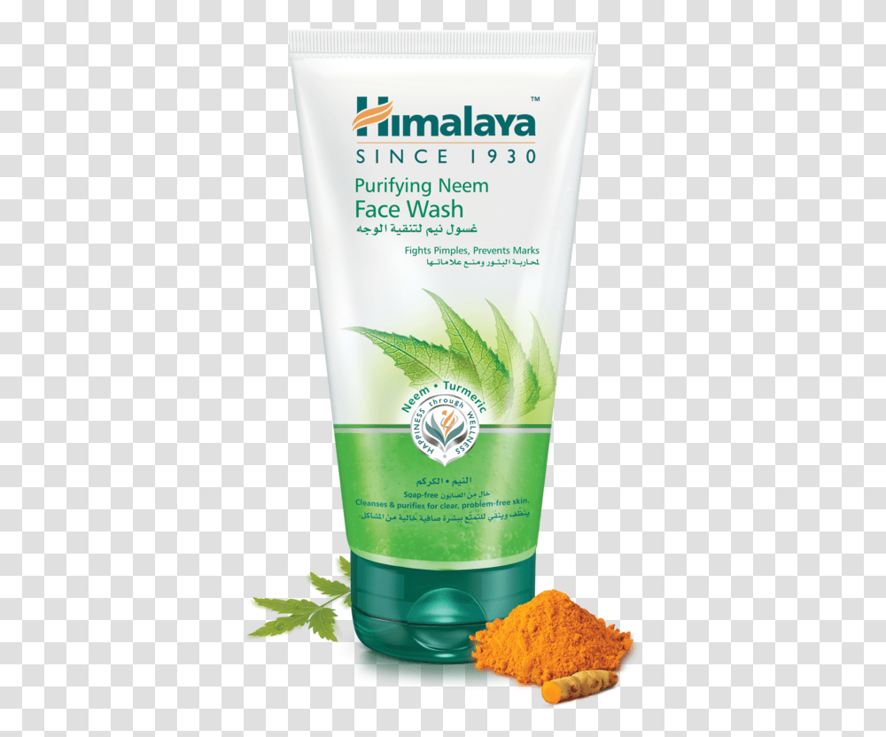 Himalaya Face Wash, Bottle, Cosmetics, Sunscreen, Lotion Transparent Png