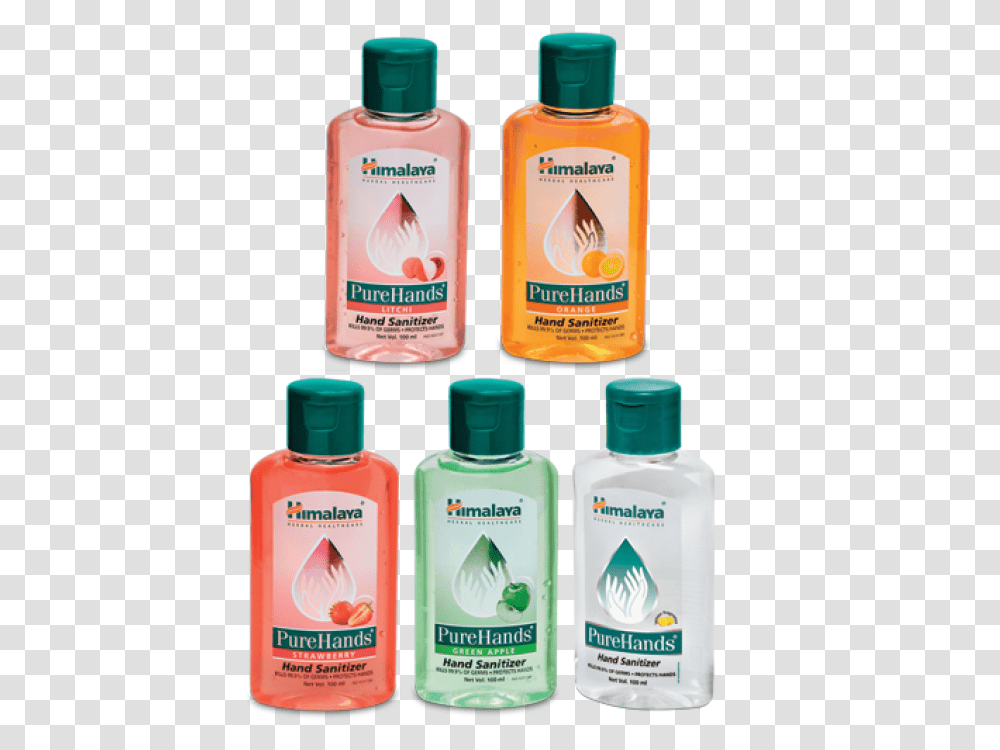 Himalaya Hand Sanitizer Pure Hands 50 Ml Himalaya Sanitizer, Bottle, Cosmetics, Aftershave, Perfume Transparent Png