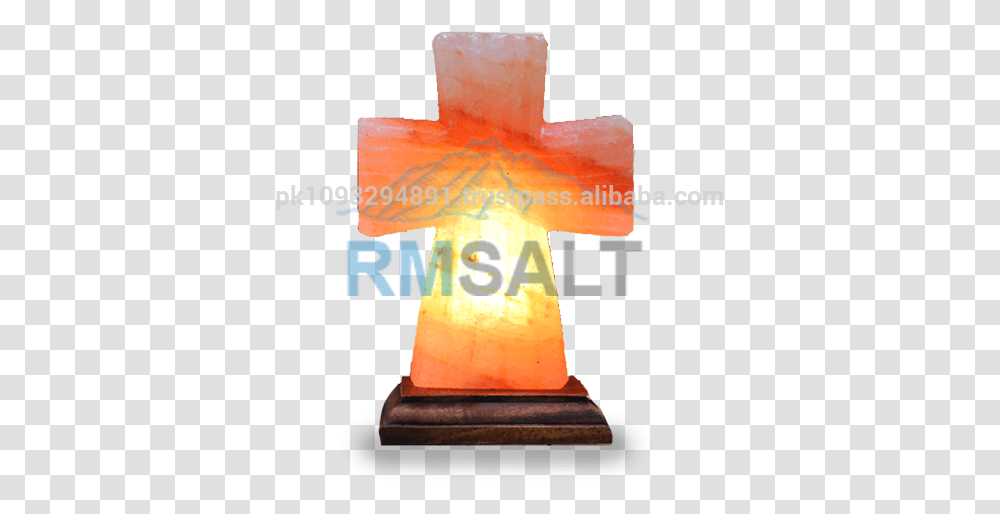 Himalayan Cross Sign Salt Lamp Cross, Crucifix, Treasure, Tomb Transparent Png