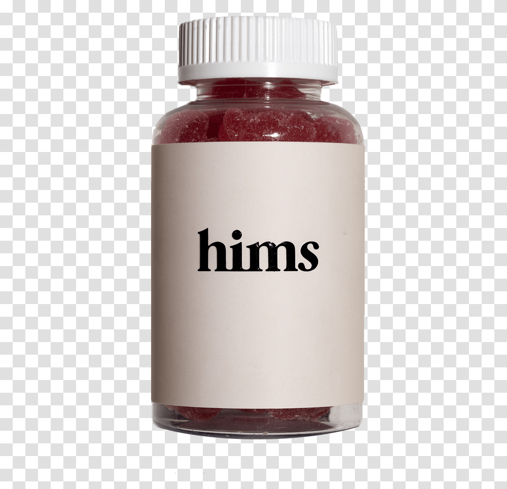 Hims Vitamins Strawberry, Milk, Beverage, Bottle, Alcohol Transparent Png