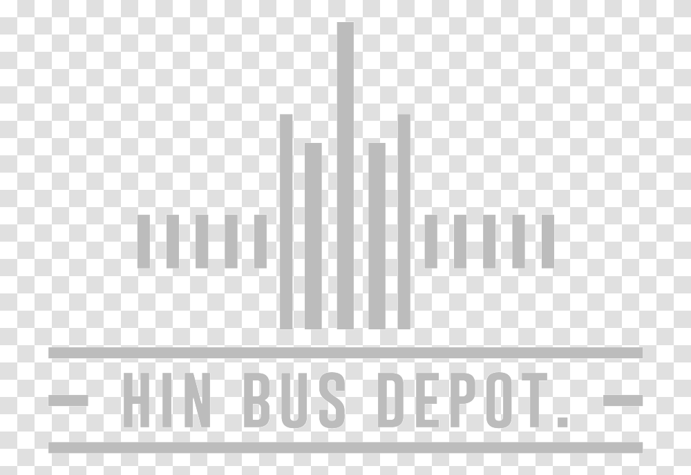 Hin Bus Depot Portrait Logo 50 Grey, Word, Alphabet Transparent Png