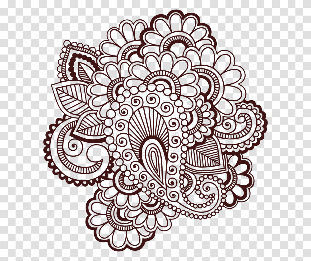 Hindu Gods Background Henna, Lace, Rug, Pattern Transparent Png
