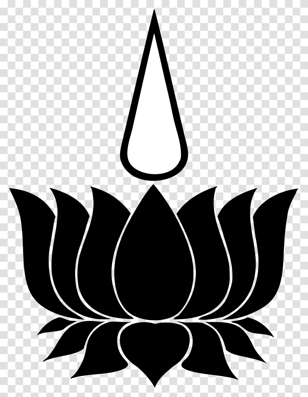 Hindu Symbols Lotus Flower, Stencil, Jewelry, Accessories, Accessory Transparent Png