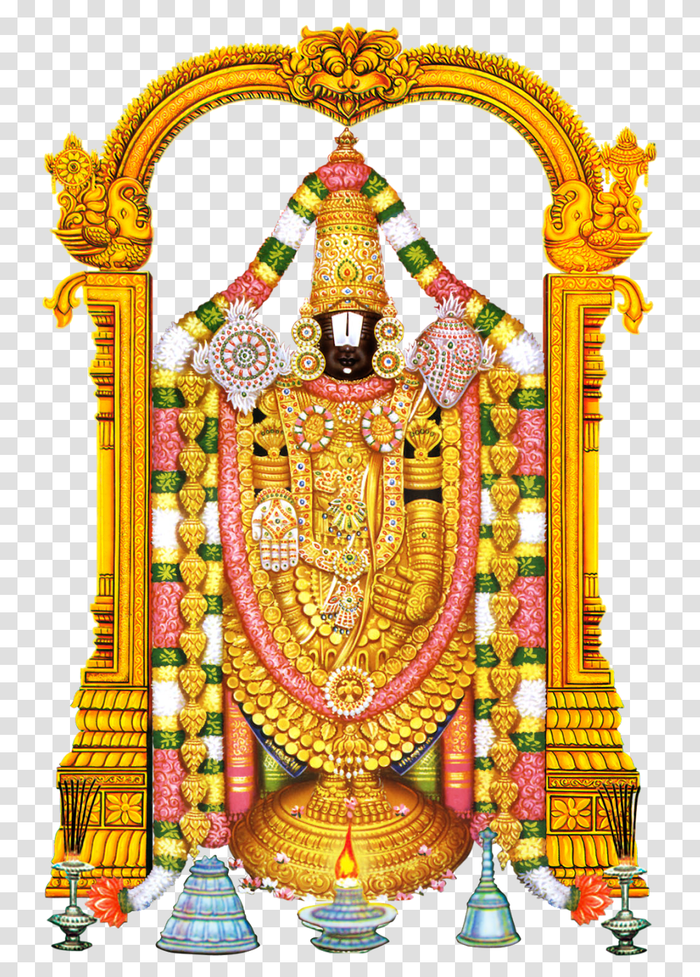 Hindu Temple Vector Graphic Source Venkateswara Swamy Images, Architecture, Building, Worship Transparent Png