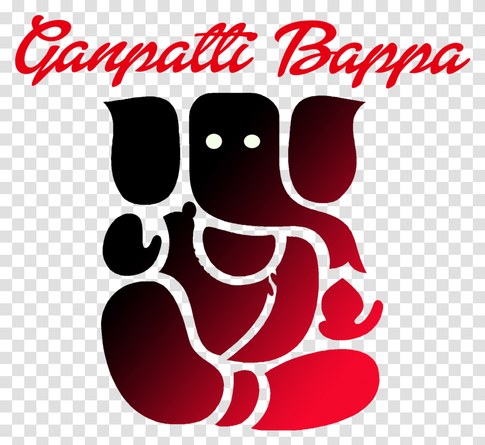 Hinduism Clipart Ganesh Black And White, Poster, Advertisement Transparent Png