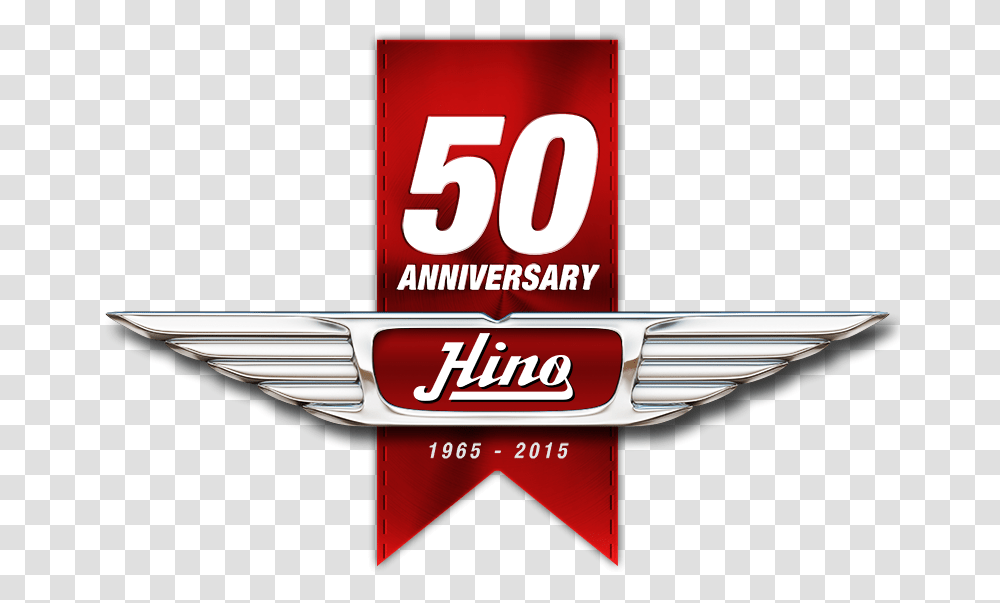 Hino Trucks 50th Anniversary Logo Xavier Advertising, Trademark, Alphabet Transparent Png