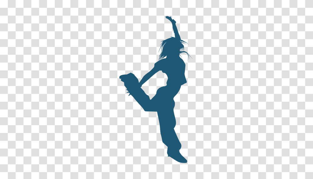 Hip Hop Dancer Jumping Silhouette, Person, Outdoors, Leisure Activities, Nature Transparent Png