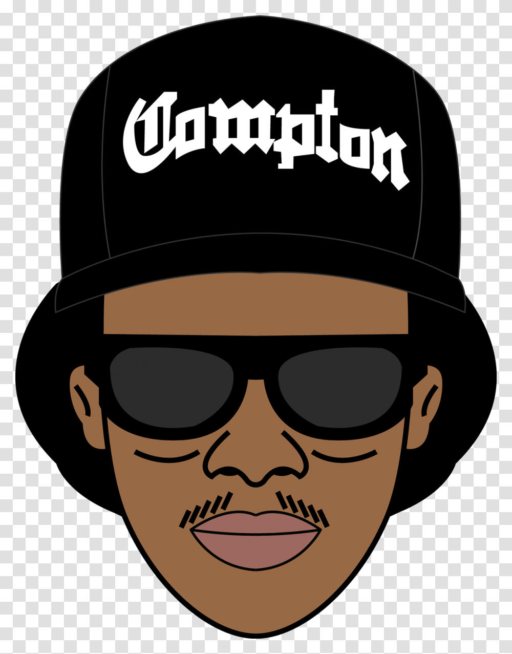 Hip Hop Icons Illustrations On Behance, Apparel, Sunglasses, Accessories Transparent Png