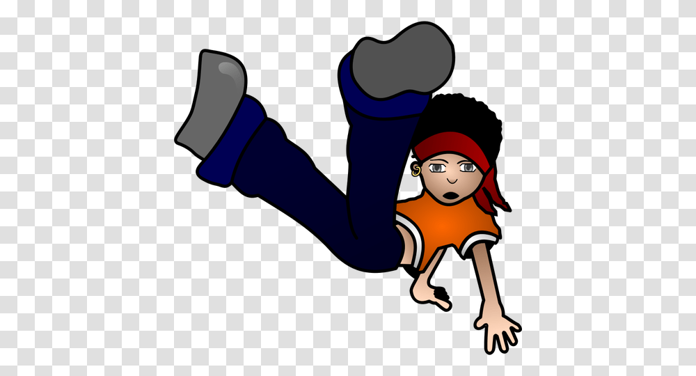 Hip Hop Kid Doing A Breakdance Vector Image, Person, Human, People, Sport Transparent Png