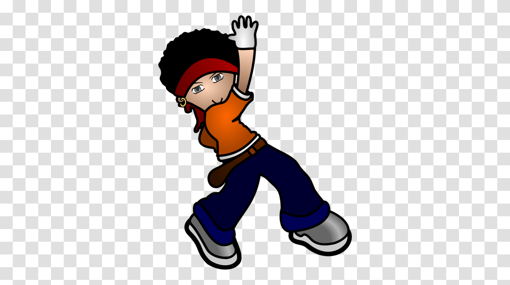 Hip Hop Kid In A Dance Move Vector Graphics, Person, People, Sport, Team Sport Transparent Png