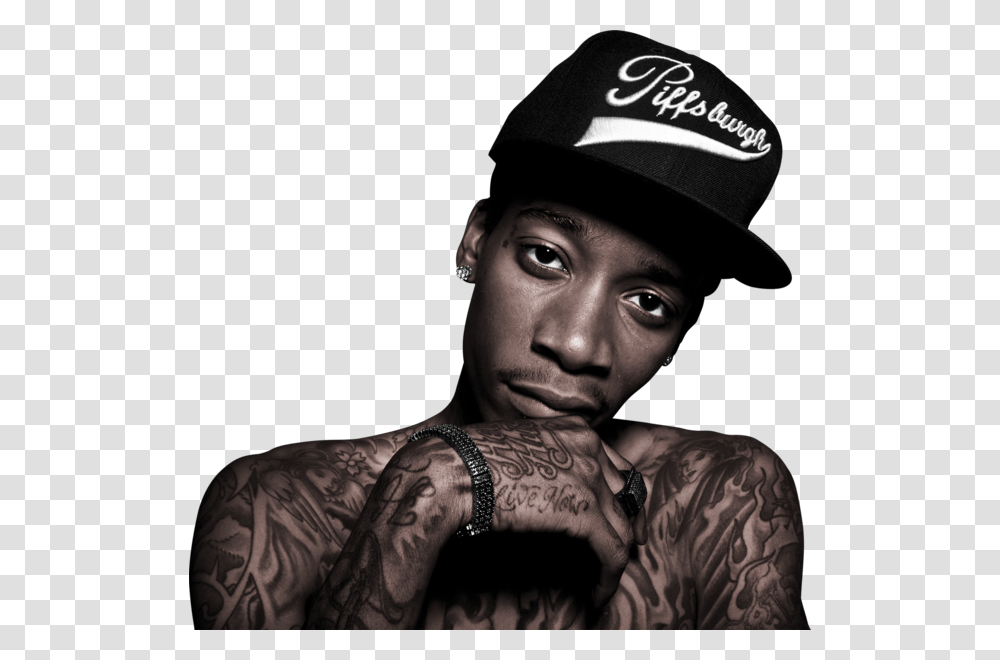 Hip Hop Music Wiz Khalifa, Skin, Person, Human, Tattoo Transparent Png