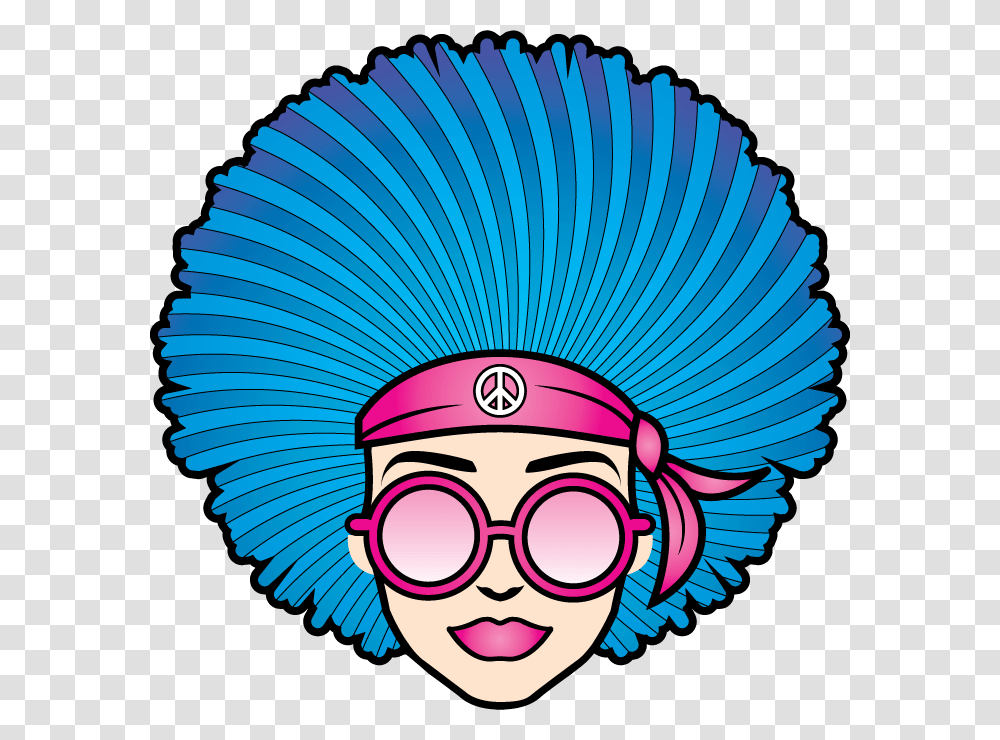 Hippie Chicks Head Logo For Cbd Cbd Tincture Cbd Cream, Goggles, Accessories, Face, Costume Transparent Png