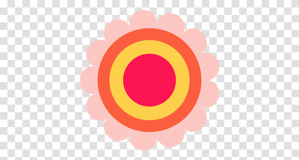 Hippie Flower Icon Circle, Outdoors, Nature, Sky, Food Transparent Png