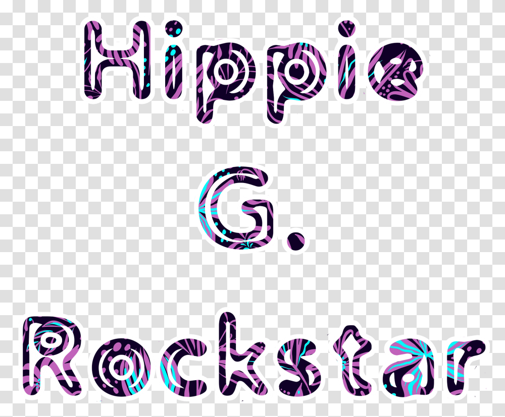 Hippie G Rockstar, Alphabet Transparent Png