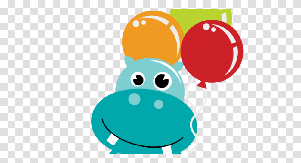 Hippo Clipart, Balloon, Snowman, Winter, Outdoors Transparent Png