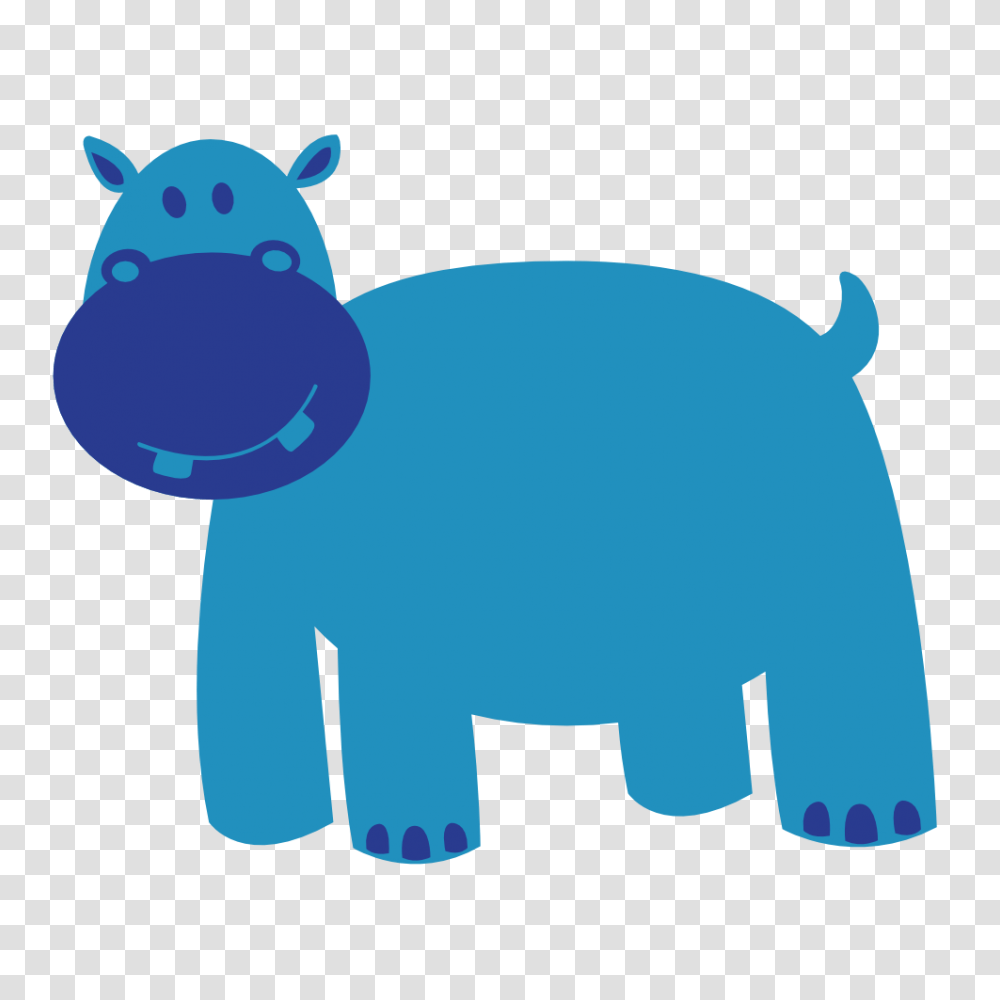 Hippo Clipart Coloring Book, Mammal, Animal, Pig, Hog Transparent Png