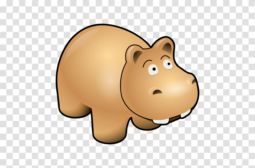 Hippo Clipart For Web, Piggy Bank, Figurine, Mammal, Animal Transparent Png
