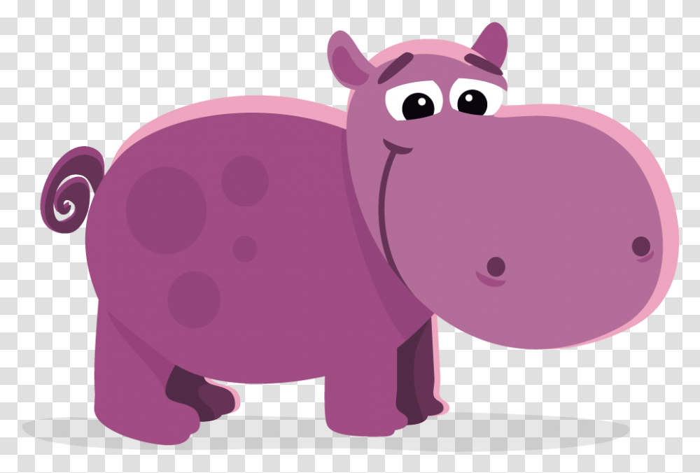 Hippo Clipart Purple Hippo Clipart, Pig, Mammal, Animal, Hog Transparent Png