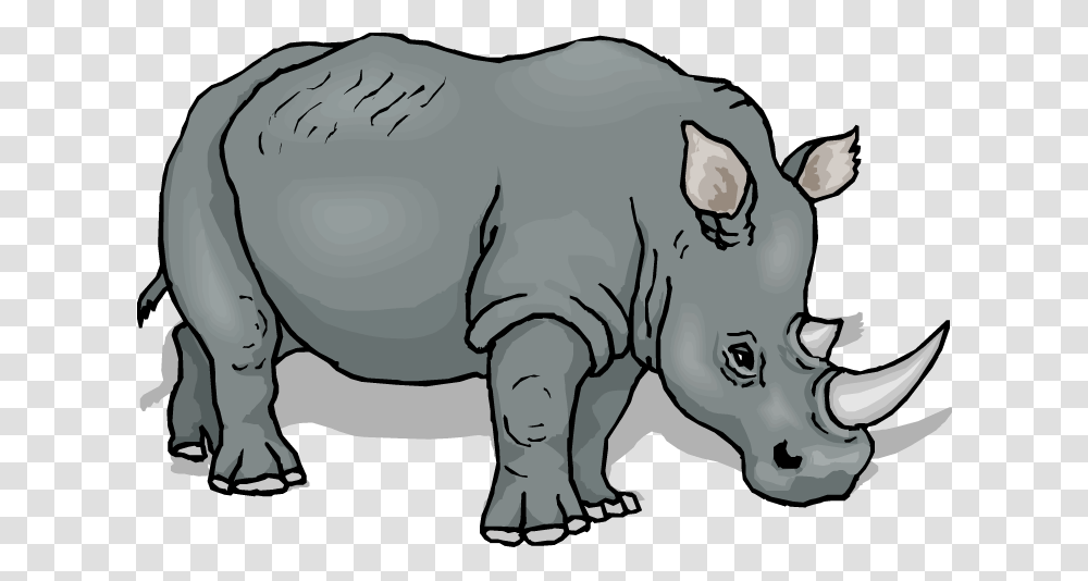 Hippo Clipart Rhino Rhino Clipart, Wildlife, Mammal, Animal Transparent Png