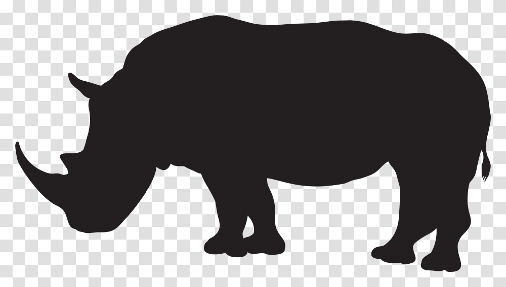 Hippo Clipart Silhouette, Mammal, Animal, Wildlife, Cat Transparent Png