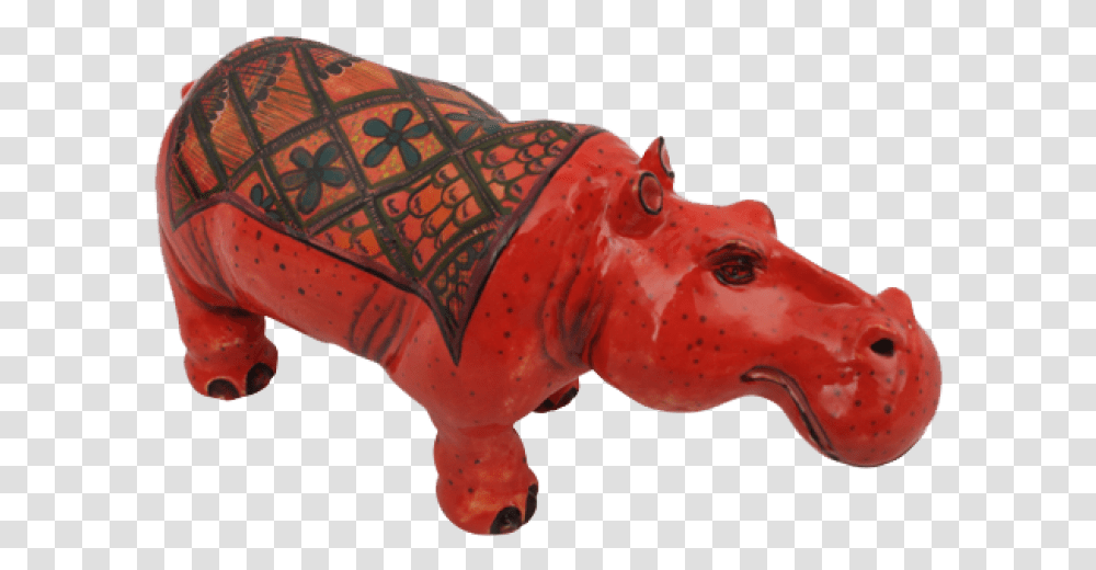 Hippo Sculpture Animal Figure, Mammal, Piggy Bank Transparent Png