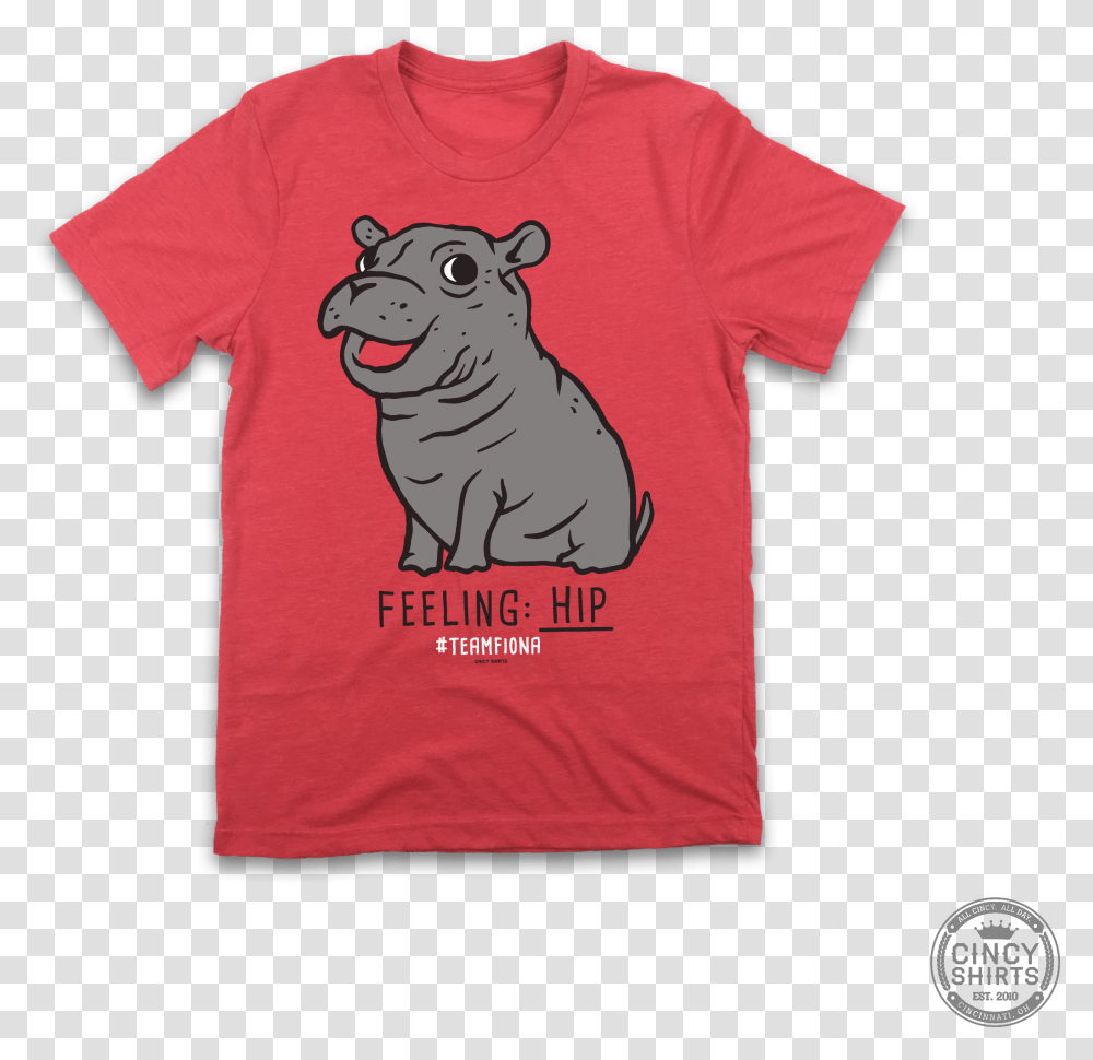 Hippo T Shirt, Apparel, T-Shirt, Mammal Transparent Png