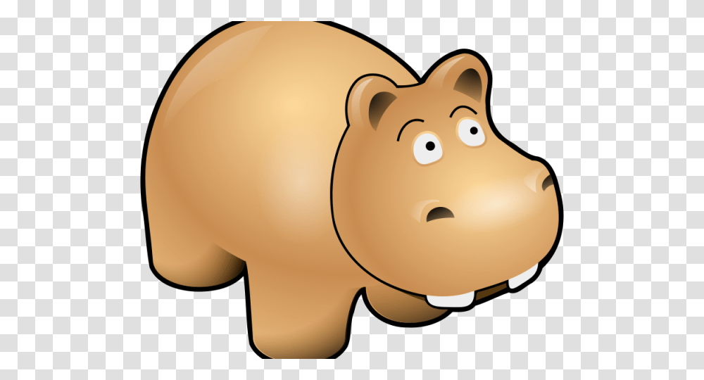 Hippopotamus Clipart Clip Art, Piggy Bank Transparent Png