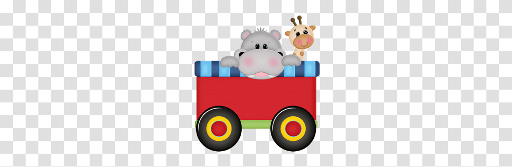 Hippos Cricut And Clip Art, Toy, Transportation, Vehicle, Fire Truck Transparent Png