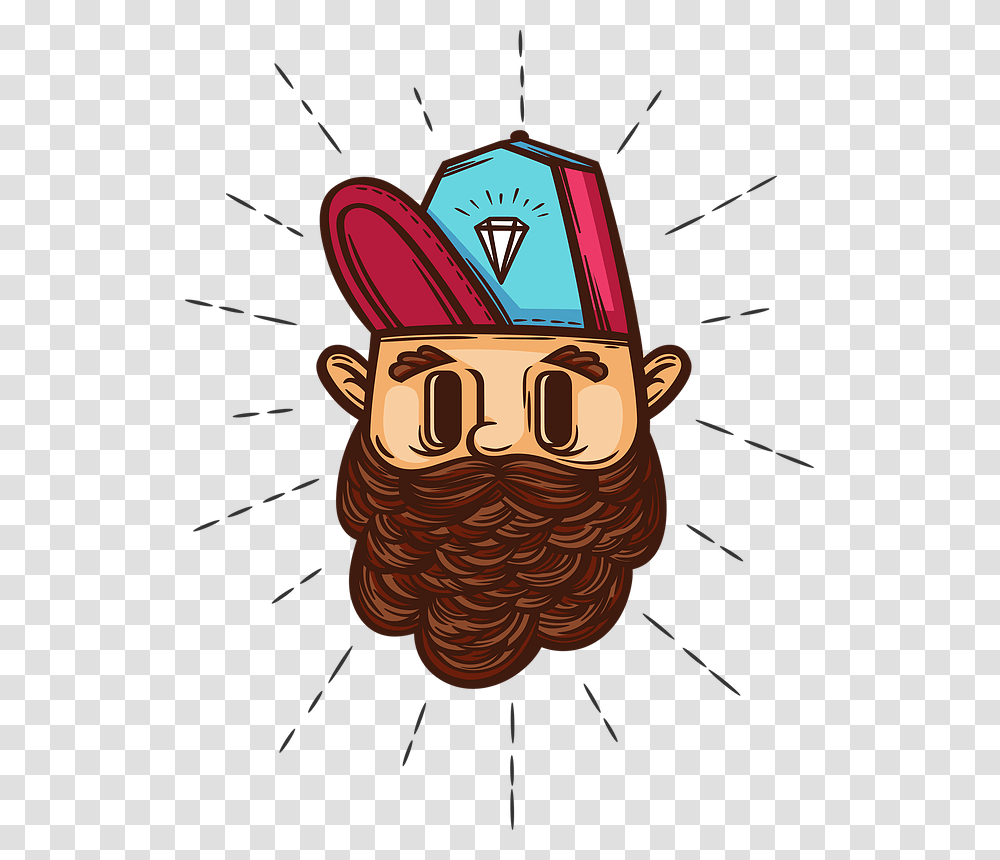 Hipster, Face, Drawing Transparent Png