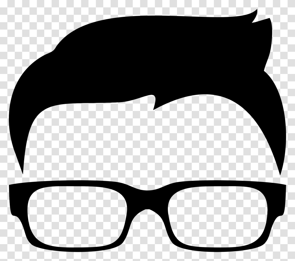 Hipster Boy Silhouette Icon Icons, Gray, World Of Warcraft Transparent Png