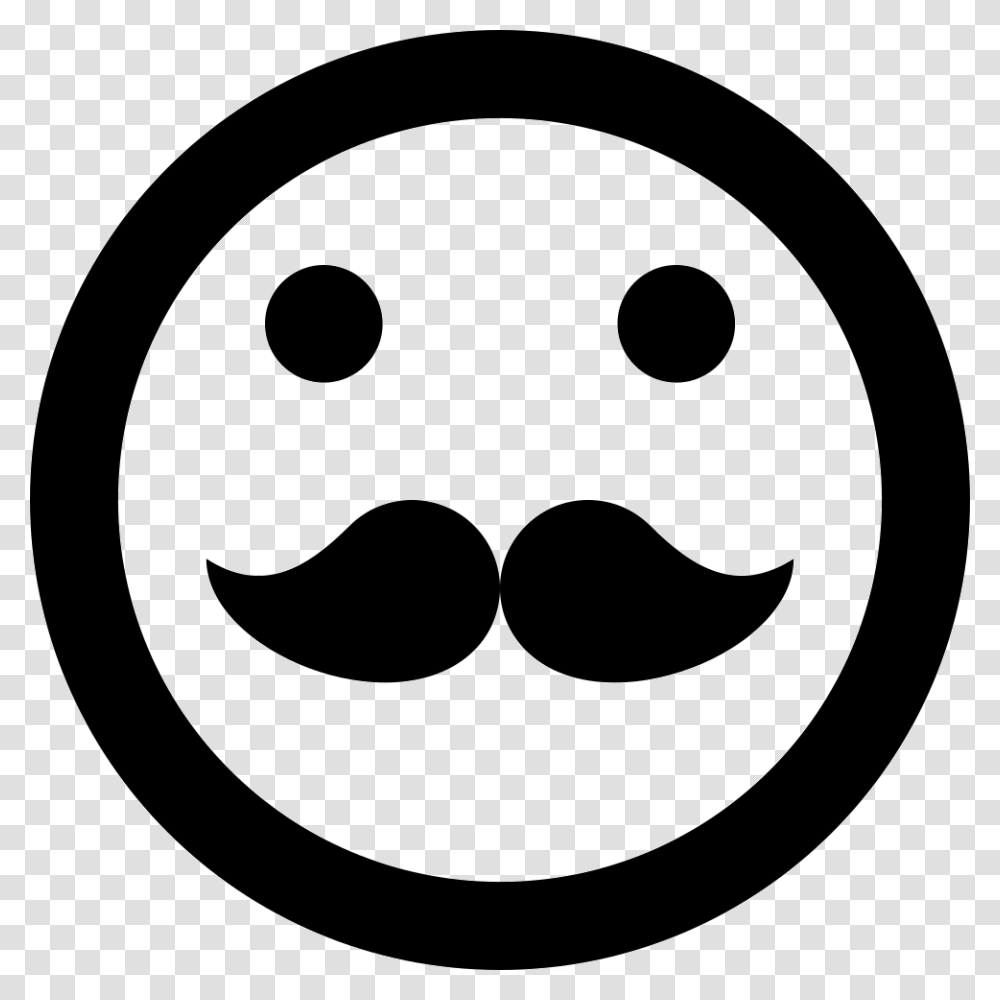 Hipster Emoticon Smiley Mustache Face Saint Quotes On Christian Fellowship, Stencil, Logo, Trademark Transparent Png