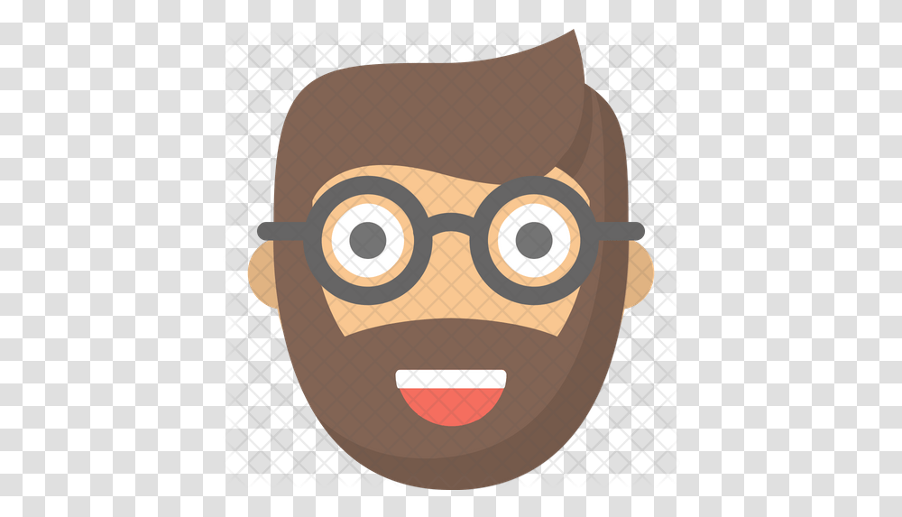 Hipster Icon Cartoon, Head, Jaw, Face, Mouth Transparent Png