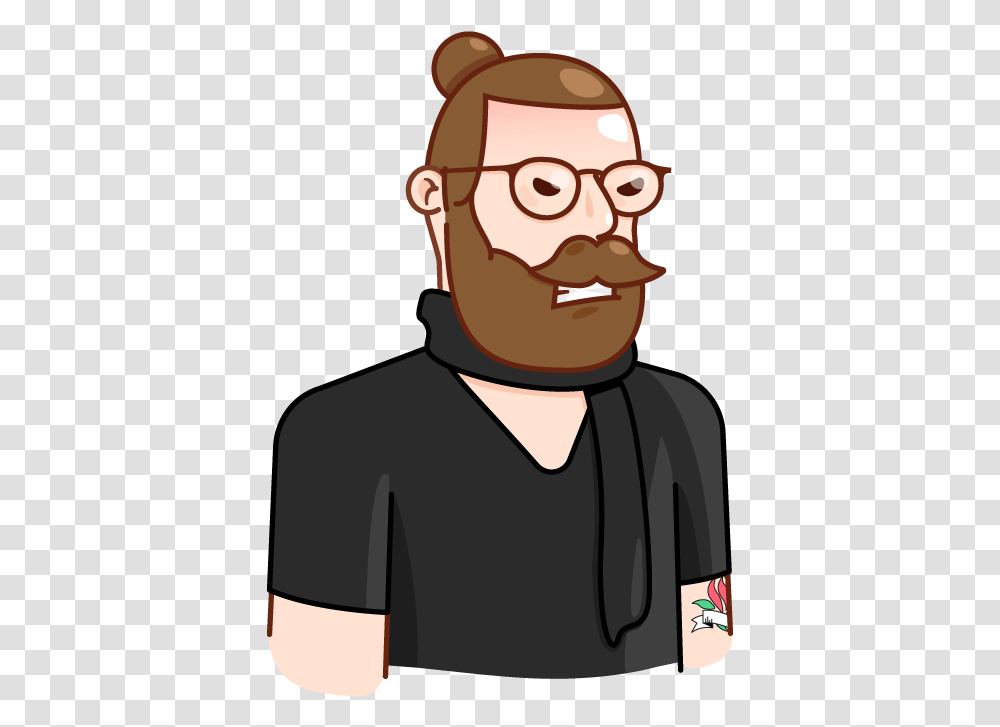 Hipster Man Hipster Cartoon, Face, Beard, Head, Mustache Transparent Png
