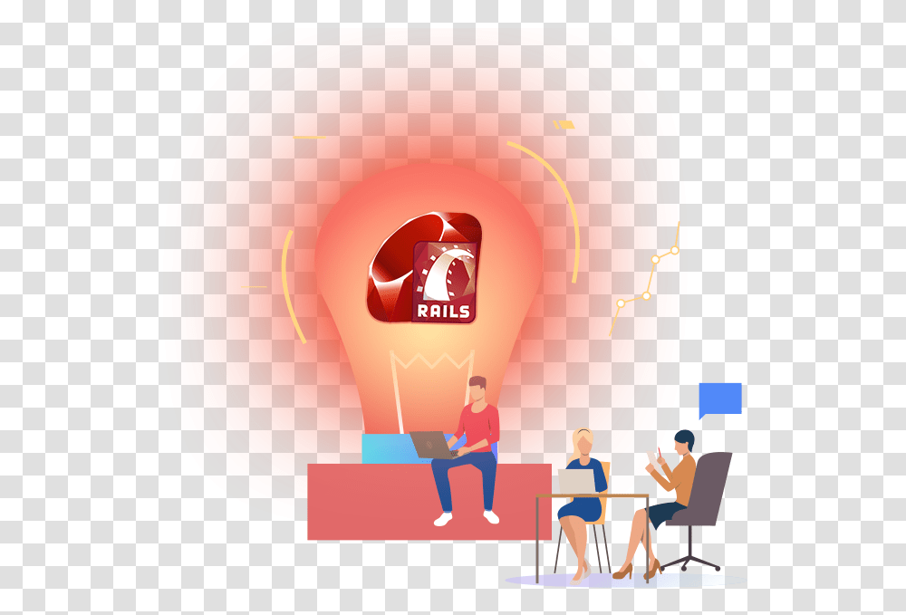 Hire Ruby On Rails Developer Ruby On Rails, Person, Frisbee, Toy, Stage Transparent Png