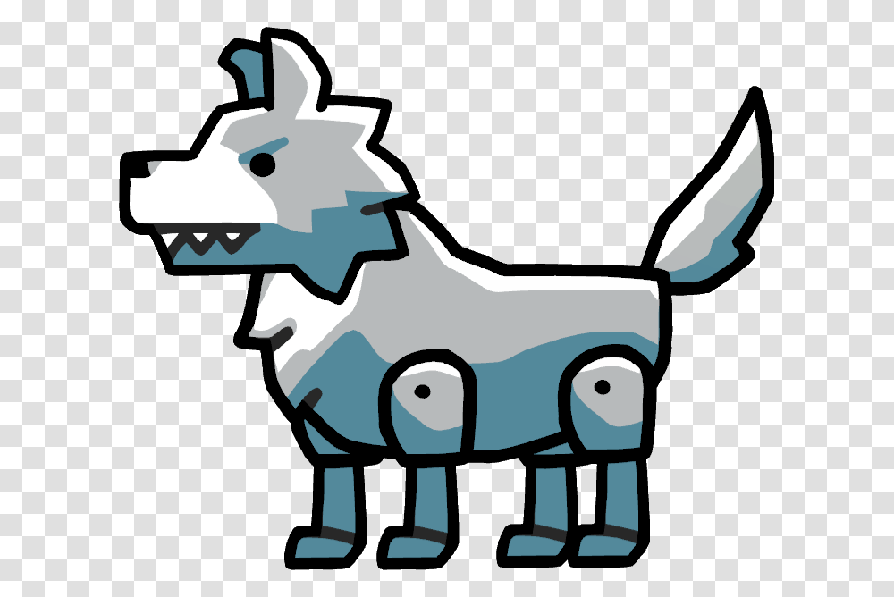 Hires Wolf Scribblenauts Wolf, Mammal, Animal, Cow, Cattle Transparent Png