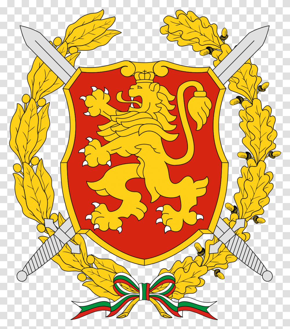 Hiring First Bulgarian Empire Flag Coat Of Arms, Armor, Shield, Emblem, Symbol Transparent Png