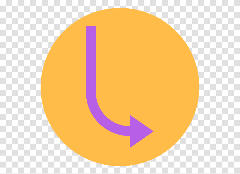 Hiring Interpreters Purple Arrow Pointing Down And Circle, Logo, Trademark Transparent Png