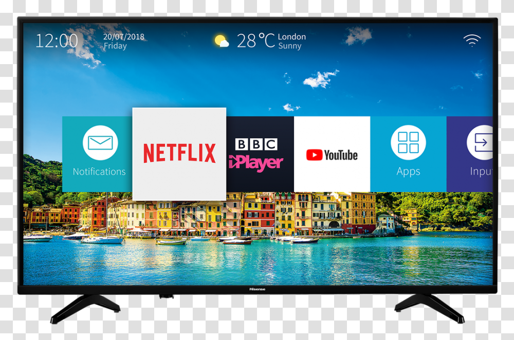 Hisense 43 Inch Smart Tv, Monitor, Screen, Electronics, Display Transparent Png