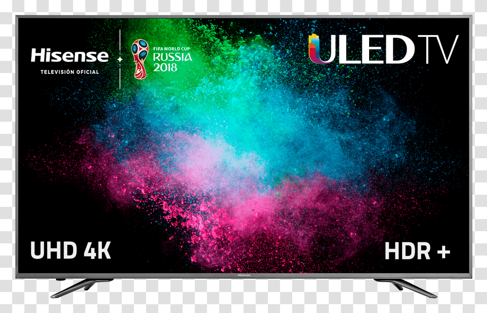 Hisense 50 Inch 4k Uhd Smart Tv, Screen, Electronics, Light, Paper Transparent Png